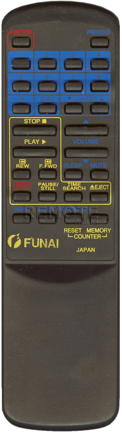 FUNAI TVR MK31 [TV+VCR] пульт ДК  для телевізора - магазин Remote - Фото 1