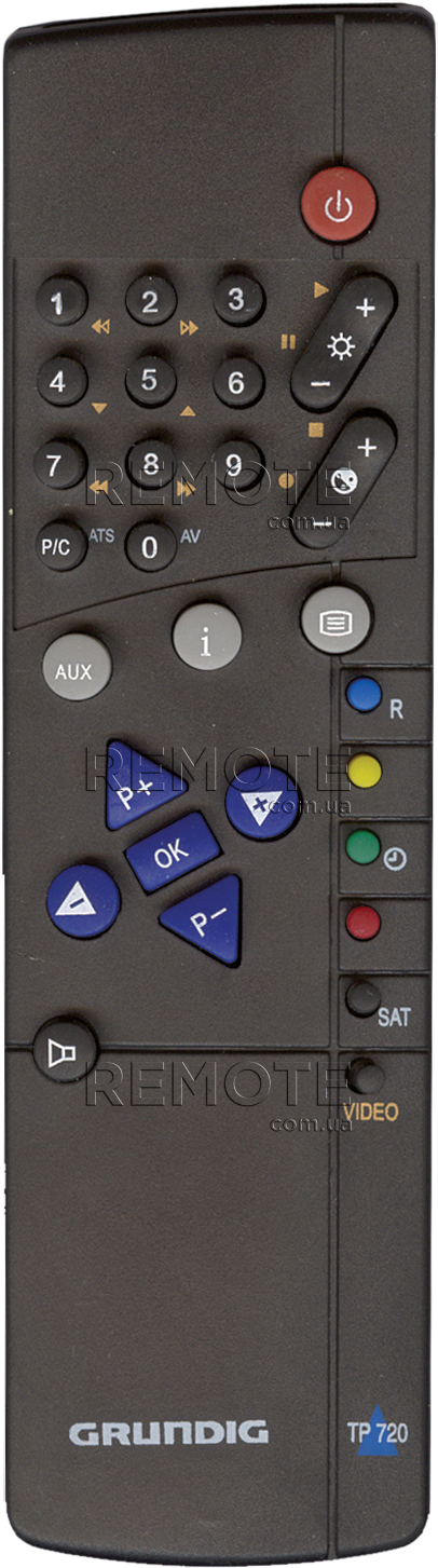 GRUNDIG TP-720 [TV] пульт ДК  для телевізора - магазин Remote - Фото 1