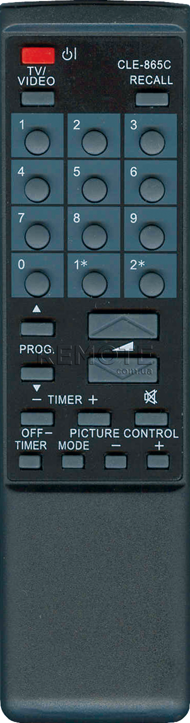 HITACHI CLE-865A [TV] пульт ДК  для телевізора - магазин Remote - Фото 1