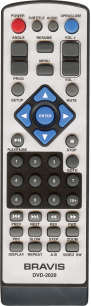 BRAVIS DVD-2020 [DVD] пульт ДУ для DVD  и домашних кинотеатров - магазин Remote - Фото 1