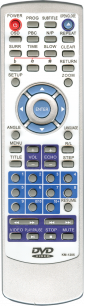 CHINA DVD PIONEER,SONY KM-1205 [DVD] пульт ДУ для DVD  и домашних кинотеатров - магазин Remote - Фото 1