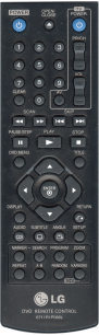 LG 6711R1P089L [DVD] пульт ДУ