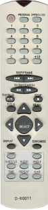 RAINFORD, STRONG 4100 (корп BP-6) [DVD] пульт ДУ для DVD  и домашних кинотеатров - магазин Remote - Фото 1