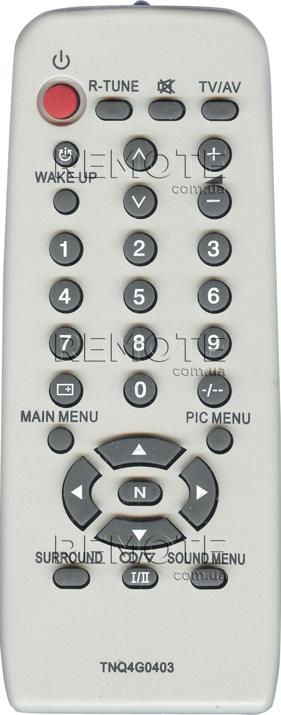 PANASONIC TNQ4G0403 [TV] пульт ДК  для телевізора - магазин Remote - Фото 1