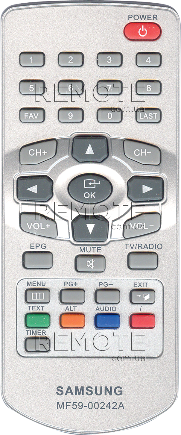 SAMSUNG MF59-00242A mini [SAT] пульт ДК для супутникових та кабельних тюнерів - магазин Remote - Фото 1