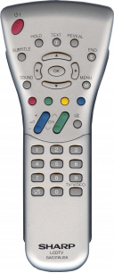 SHARP GA031WJSA AQUA [PLASMA, LCD TV] пульт ДУ  для телевизора - магазин Remote - Фото 1