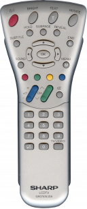SHARP GA074WJSA AQUA [PLASMA, LCD TV] пульт ДУ  для телевизора - магазин Remote - Фото 1