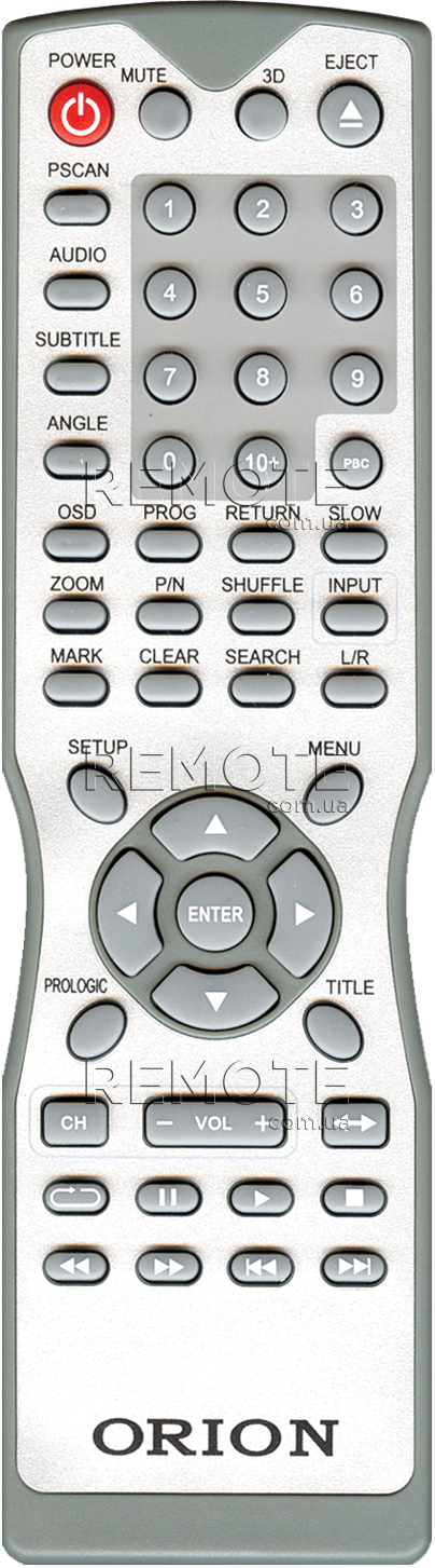 ORION/BRAVIS HT-891 [DVD] пульт ДК для DVD та домашніх кінотеатрів - магазин Remote - Фото 1