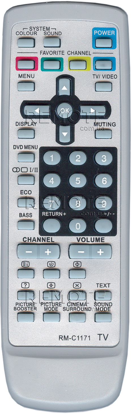 JVC RM-C1171 [TV] пульт ДК  для телевізора - магазин Remote - Фото 1