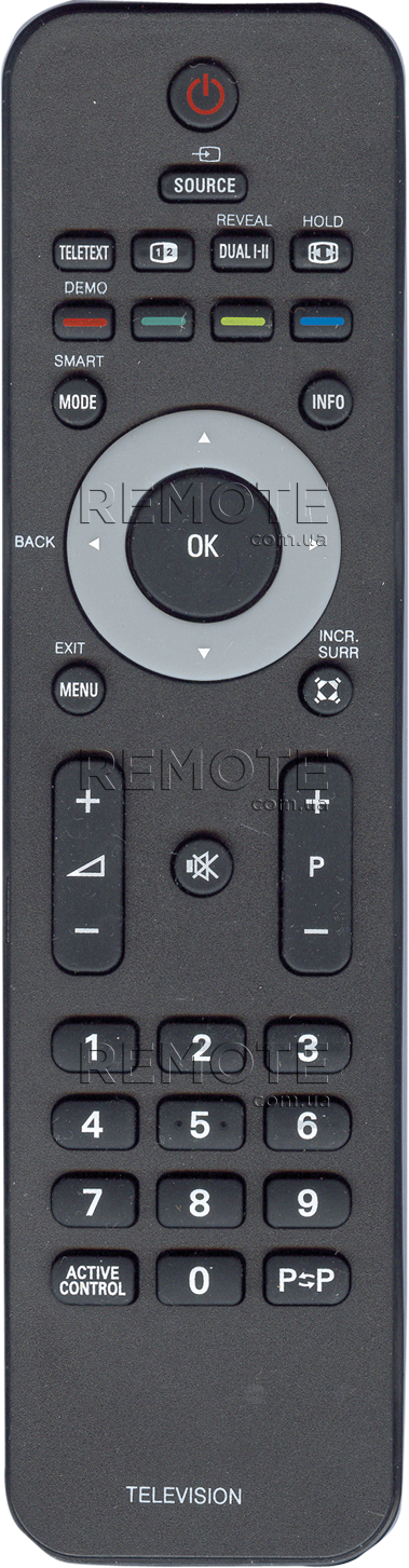 PHILIPS RC-2422 549 01834 LCD [TV] пульт ДК  для телевізора - магазин Remote - Фото 1