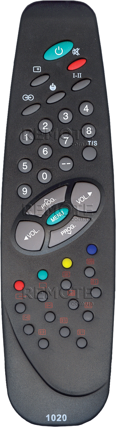 RAINFORD RC-1020 / VESTEL RC-1020 [TV] пульт ДК  для телевізора - магазин Remote - Фото 1