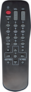 PANASONIC EUR 501380 [TV] пульт ДУ  для телевизора - магазин Remote - Фото 1