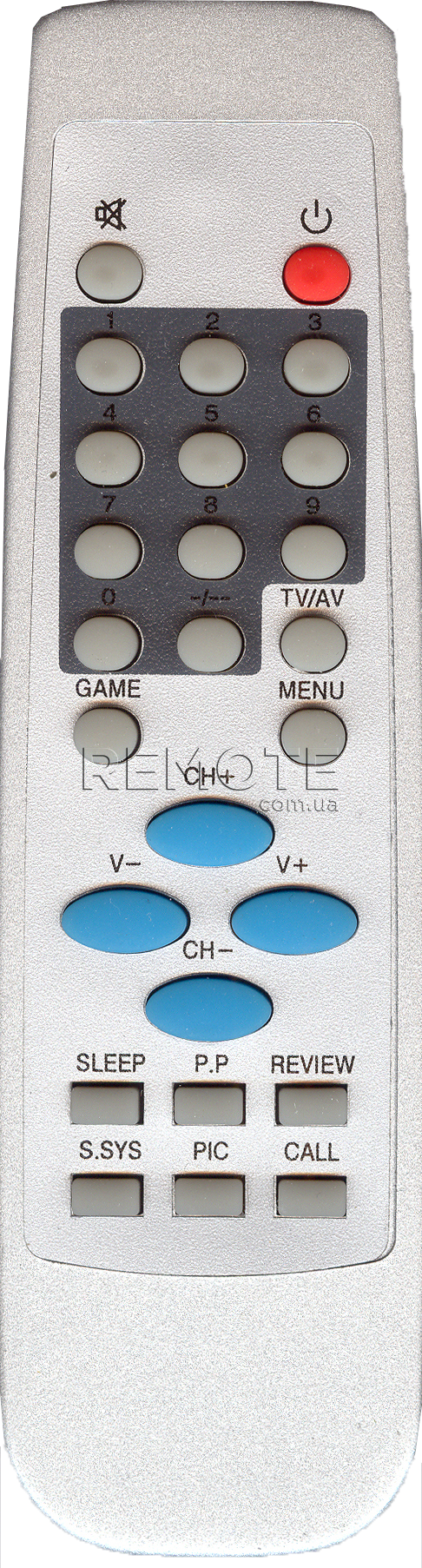ELEKTA  TV м/сх.7461 корп hitachi 937 [TV] (ic на м/сх) пульт ДК  для телевізора - магазин Remote - Фото 1