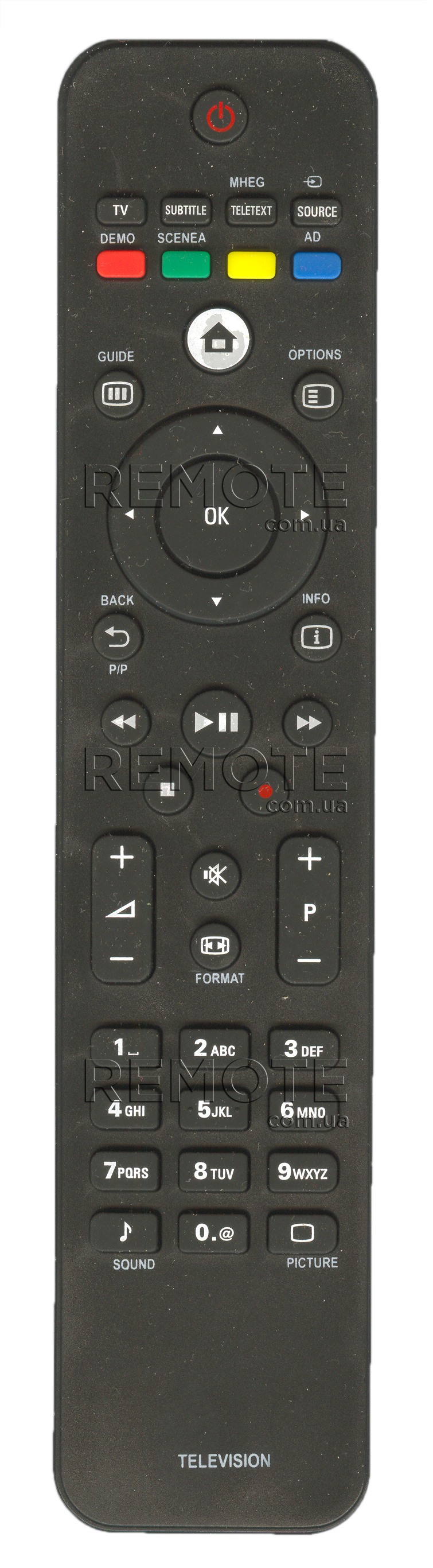 PHILIPS RC-2422 549 02314 [PLASMA, LCD TV] пульт ДК  для телевізора - магазин Remote - Фото 1