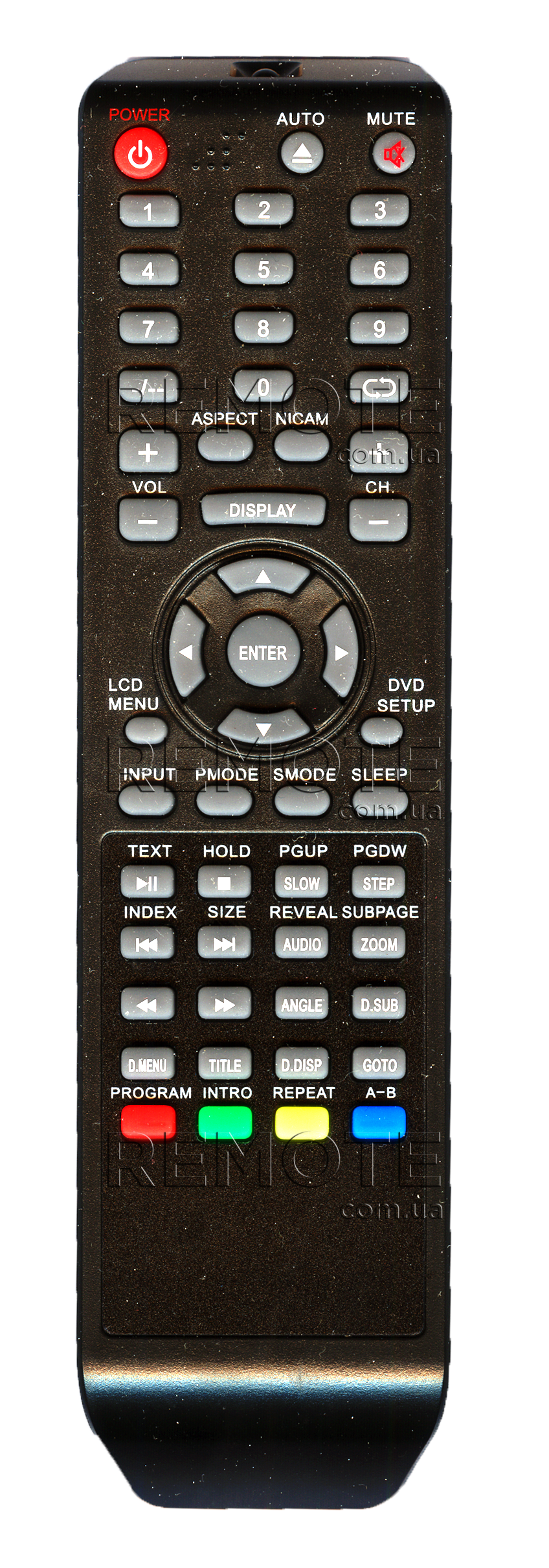 HYUNDAI/BRAVIS H-LCDVD3200/1912/3212 [TV+DVD] пульт ДК  для телевізора - магазин Remote - Фото 1