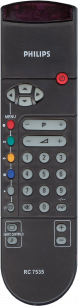 PHILIPS RC-7535 [TV]  пульт ДУ  для телевизора - магазин Remote - Фото 1