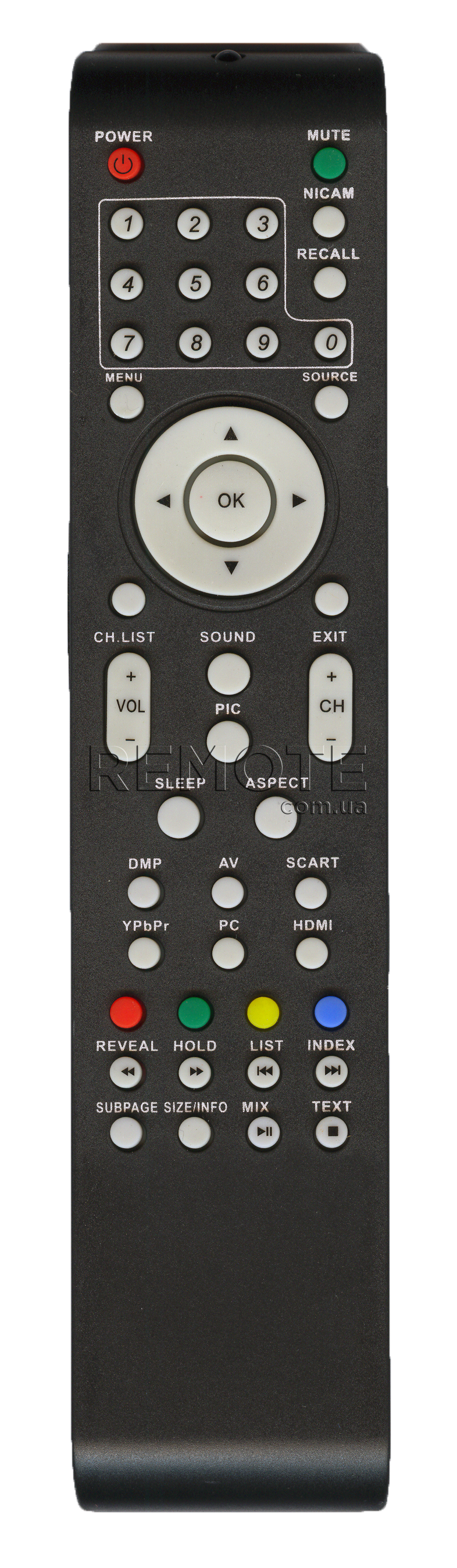 BBK RC 3229 / MYSTERY RC 3229 LCD [TV] пульт ДК  для телевізора - магазин Remote - Фото 1