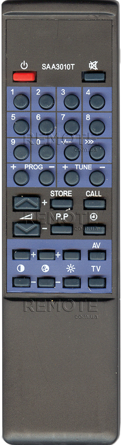 PHILIPS SAA3010T (7847) [TV] пульт ДК  для телевізора - магазин Remote - Фото 1
