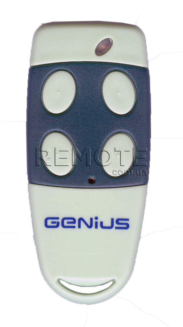 GENIUS TX4 4CH 433MHz плаваючий код [RF] оригінальний пульт ДК для воріт і шлагбаумів - магазин Remote - Фото 1