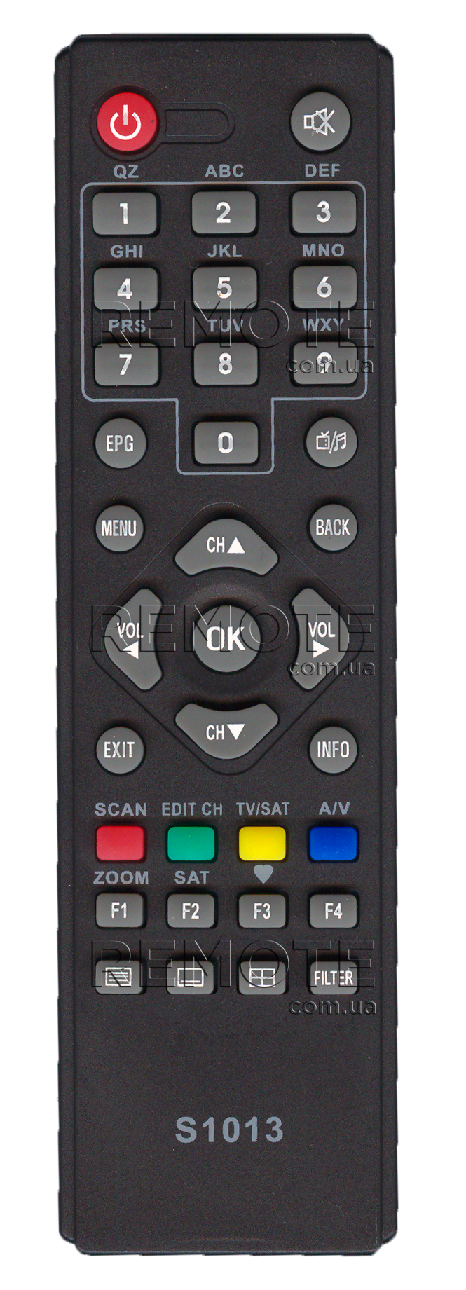 Galaxy Innovations Gi S1013 [SAT] пульт ДК для супутникових та кабельних тюнерів - магазин Remote - Фото 1