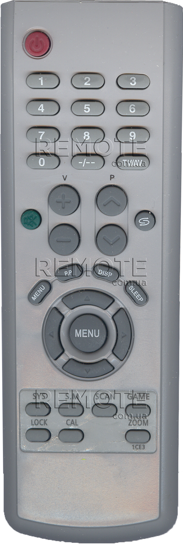 RAINFORD/VESTEL 1CE3 корп SAM332A [TV] пульт ДК  для телевізора - магазин Remote - Фото 1
