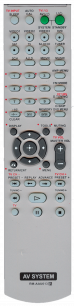 SONY RM-AAU013 [DVD AV SYSTEM] пульт ДУ для DVD  и домашних кинотеатров - магазин Remote - Фото 1