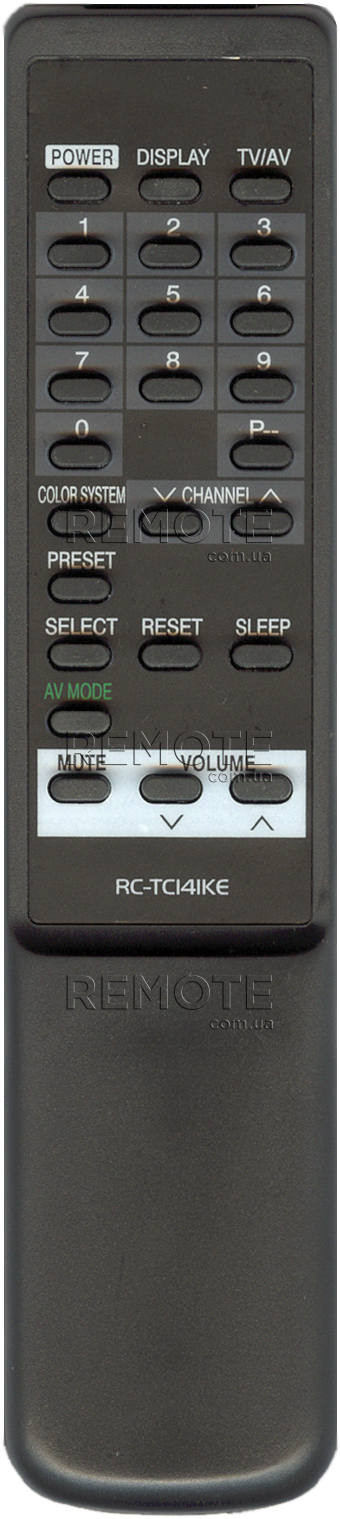 AIWA RC-TC141KE [TV] пульт ДК  для телевізора - магазин Remote - Фото 1