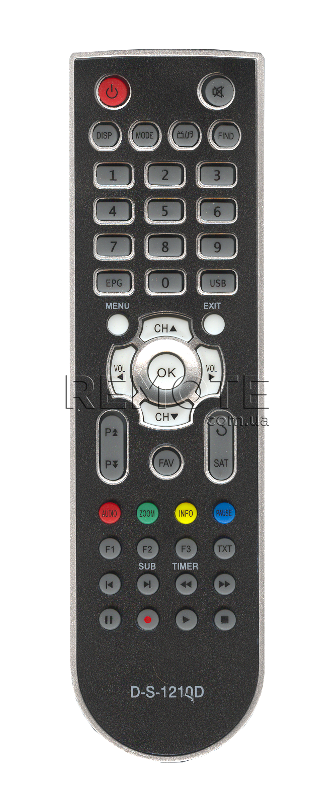 SAT INTEGRAL S-1210 HD Aron [SAT] пульт ДК для супутникових та кабельних тюнерів - магазин Remote - Фото 1