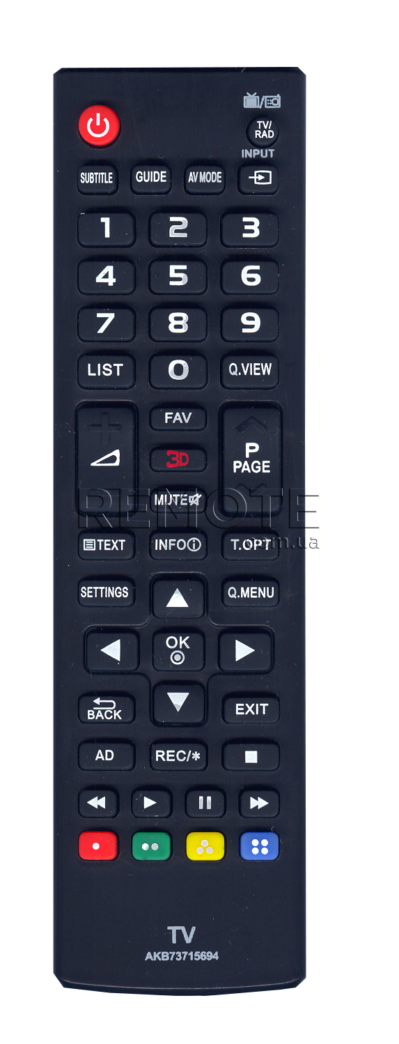 LG AKB73715694 [LED, LCD TV] SMART+3D пульт ДК  для телевізора - магазин Remote - Фото 1