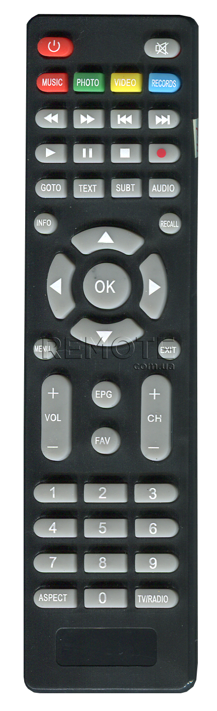 U2C T2 HD INTERNET Plus AC3 Dolby [DVB-T2] пульт ДК для Т2 тюнера - магазин Remote - Фото 1