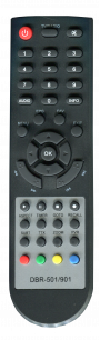 ORTO HD DBR-501 [DVB-S2 SAT] пульт ДУ для спутниковых и кабельных тюнеров - магазин Remote - Фото 1