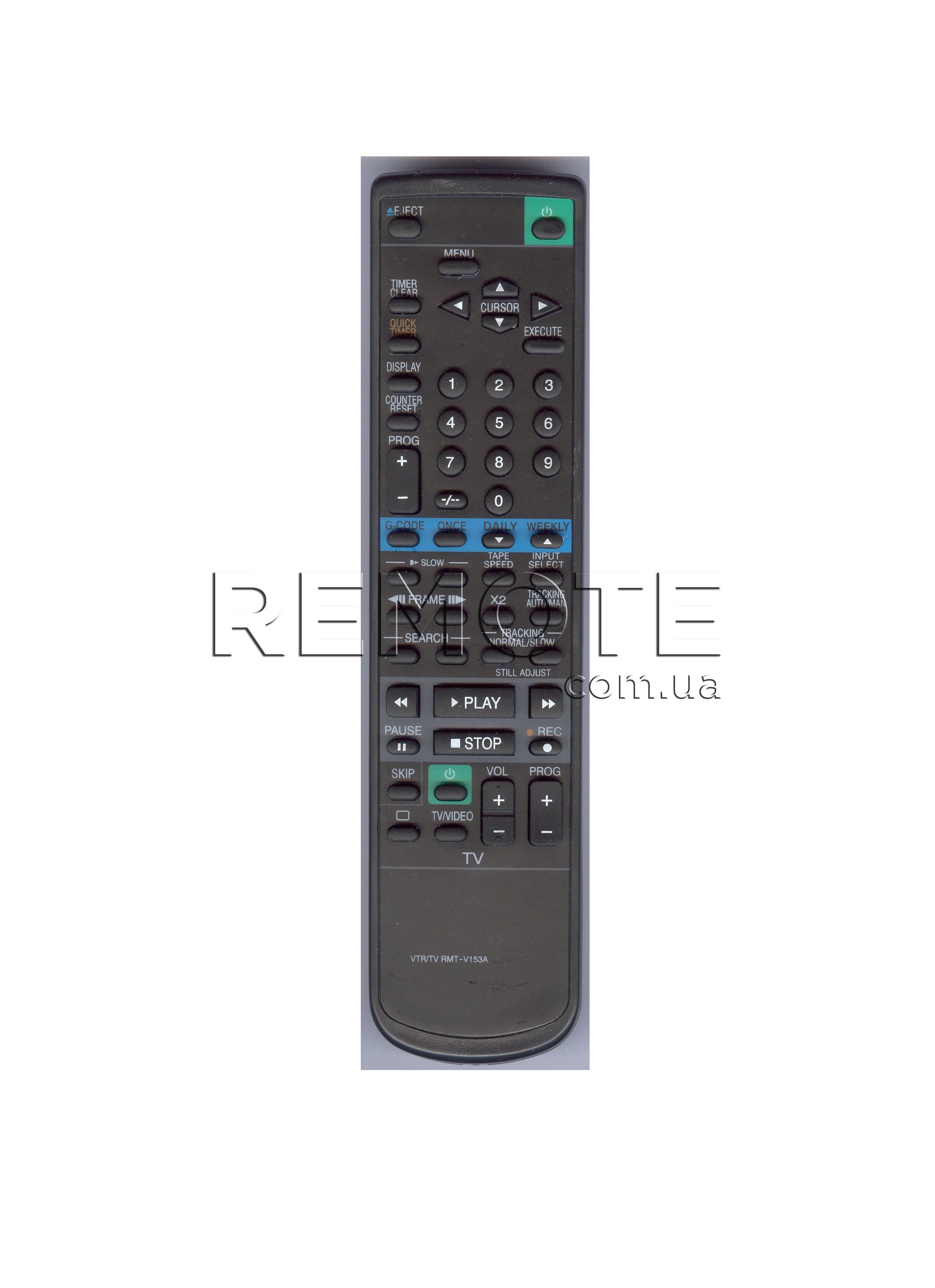 SONY RMT-V153A [VCR] пульт ДК для DVD та домашніх кінотеатрів - магазин Remote - Фото 1