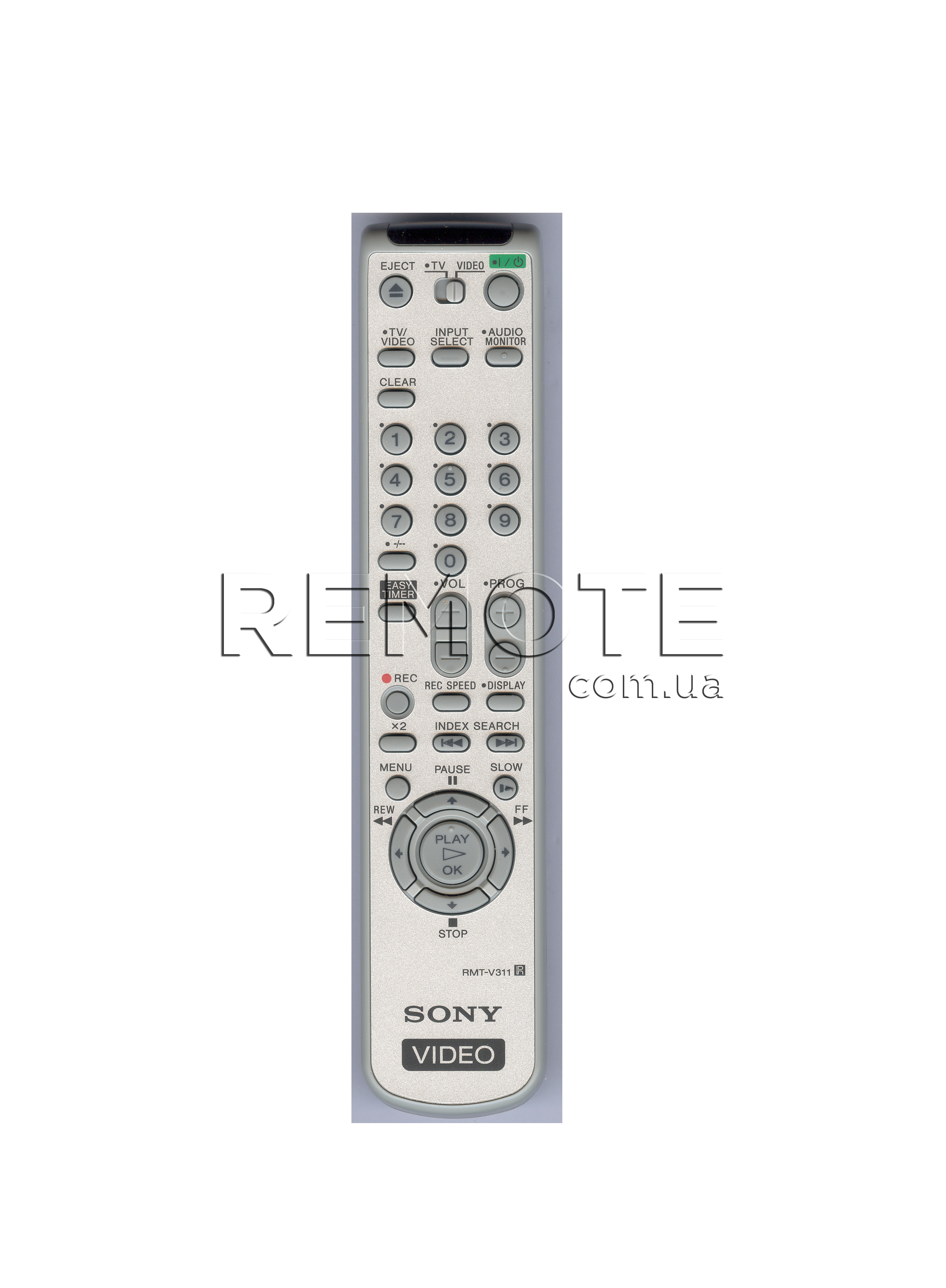 SONY RMT-V311 [VCR] пульт ДК для DVD та домашніх кінотеатрів - магазин Remote - Фото 1