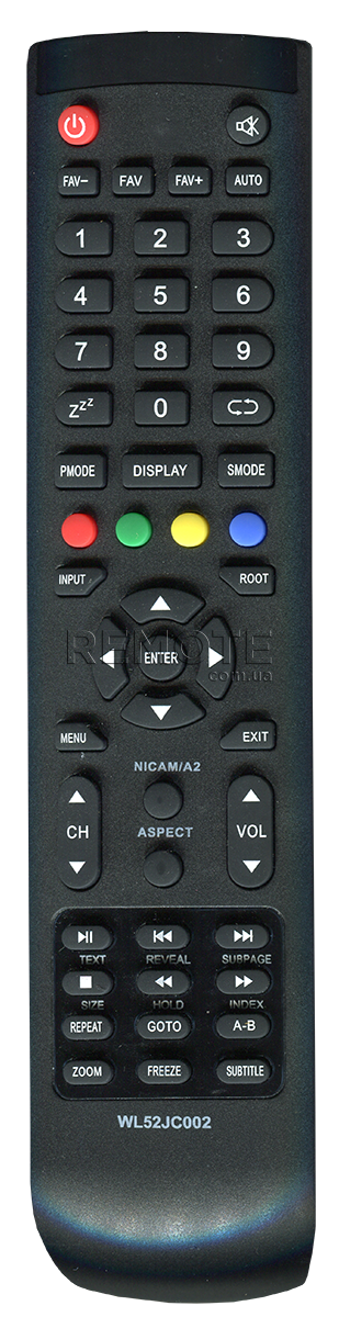 SUPRA  /  AKAI WL52JC002 [TV] пульт ДК  для телевізора - магазин Remote - Фото 1