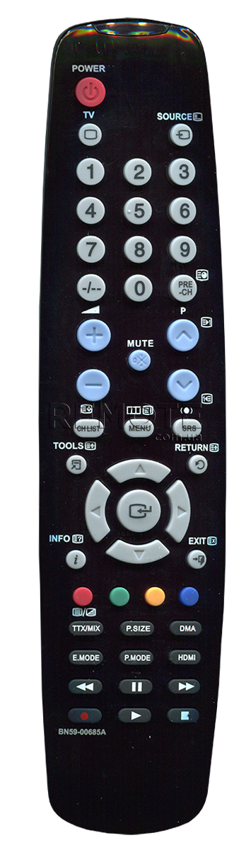 SAMSUNG BN59-00685A [PLASMA, LCD TV] пульт ДК  для телевізора - магазин Remote - Фото 1