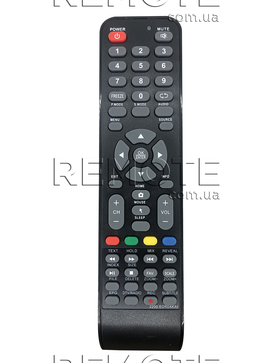 SATURN-HYNDAI-AKAI 2200-EDRW [TV] пульт ДК  для телевізора - магазин Remote - Фото 1