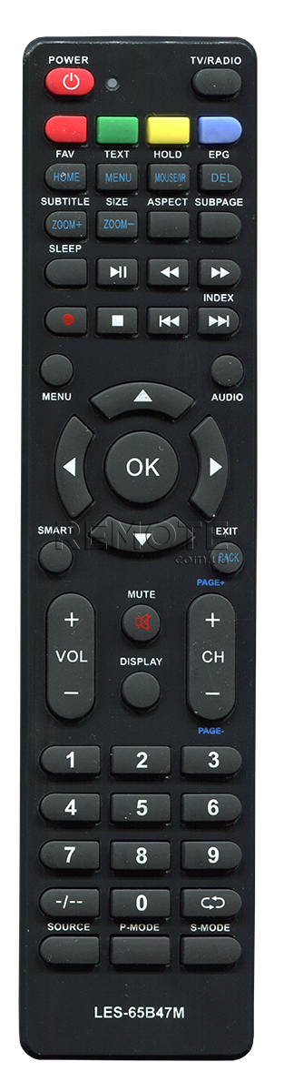 AKAI LES-65B47M [TV] пульт ДК  для телевізора - магазин Remote - Фото 1