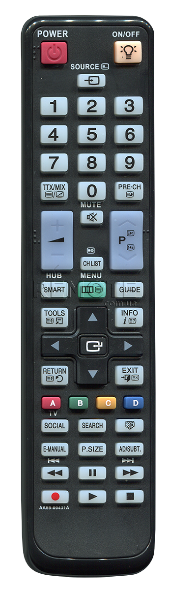 SAMSUNG AA59-00431A [PLASMA, LCD TV] пульт ДК  для телевізора - магазин Remote - Фото 1