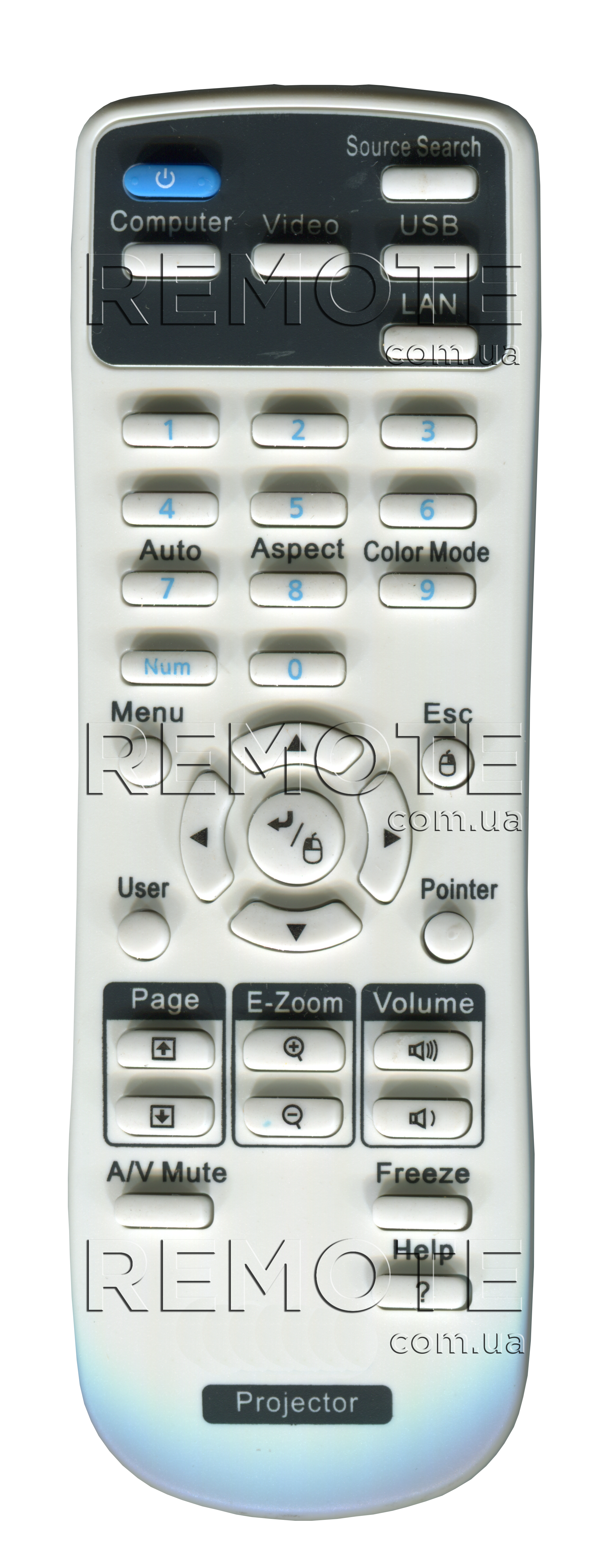 EPSON EB-X12 / EPSON EB-X14 / EPSON EB-1880 [PROJECTOR] пульт ДК для проекторів - магазин Remote - Фото 1