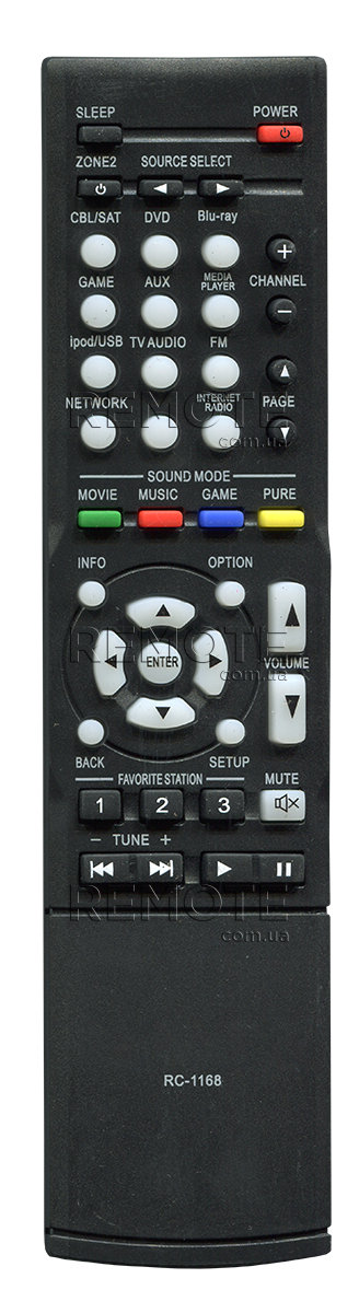 DENON RC-1168 [A/V RECEIVER] оригінальний пульт ДК для музичних центрів та аудіо техніки - магазин Remote - Фото 1