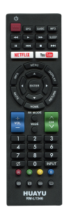 HUAYU SHARP RM-L1346 LCD TV NETFLIX+YOUTUBE универсальный [UNIVERSAL] оригинальный пульт ДУ универсальные - магазин Remote - Фото 1