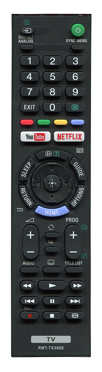 SONY RMT-TX300E [LED TV] пульт ДК  для телевізора - магазин Remote - Фото 1