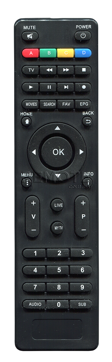 VIASAT TV-171 IPTV KYIVSTAR [IPTV Amlogic S805] пульт ДК для IPTV, smart TV, Android тв приставок - магазин Remote - Фото 1