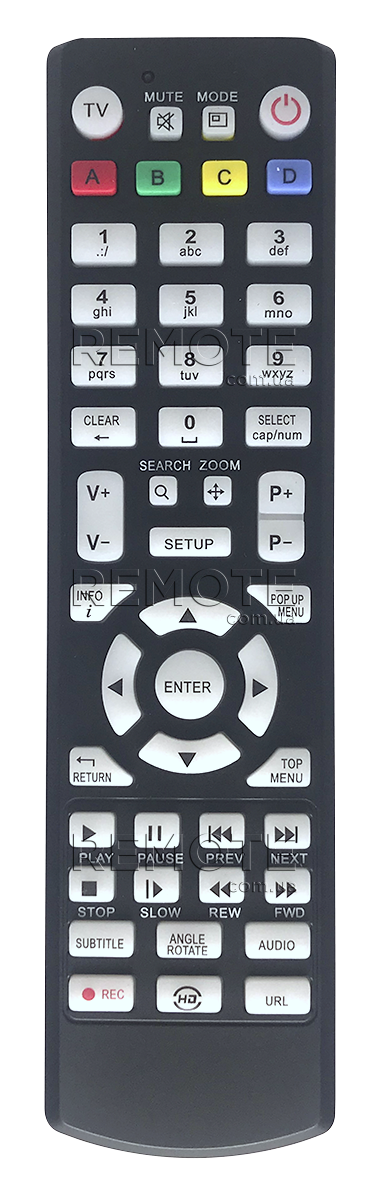 DUNE HD [MEDIA PLAYER] неоригинальный пульт ДУ для IPTV, smart TV, Android тв приставок - магазин Remote - Фото 1