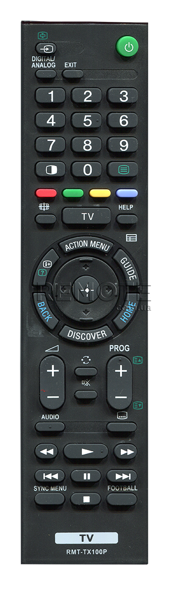 SONY RMT-TX100P [LED TV] пульт ДК  для телевізора - магазин Remote - Фото 1