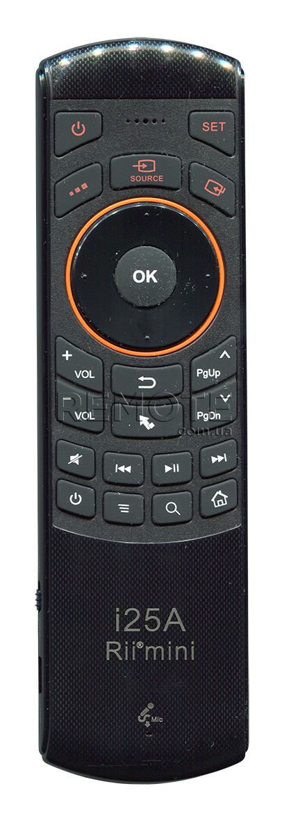 AIR MOUSE Rii mini I25A  VER 1.8 [AIR MOUSE] оригинальный пульт ДУ AIR MOUSE, гироскопические пульты - магазин Remote - Фото 1