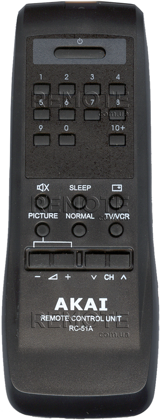 AKAI RC-51A [TV] пульт ДК  для телевізора - магазин Remote - Фото 1