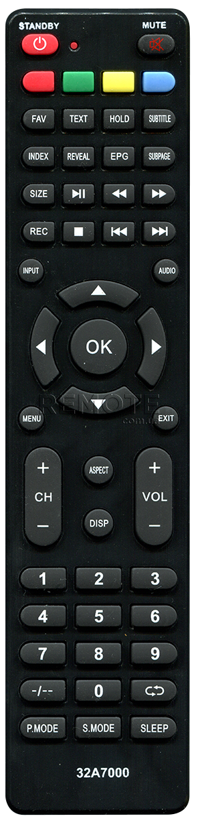 AKAI/DEXP  32A7000 [TV] пульт ДК  для телевізора - магазин Remote - Фото 1