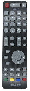 SHARP AQUOS  DH1712114984 SHW-RMC-00118N RF  [TV] оригинальный пульт ДУ  для телевизора - магазин Remote - Фото 1