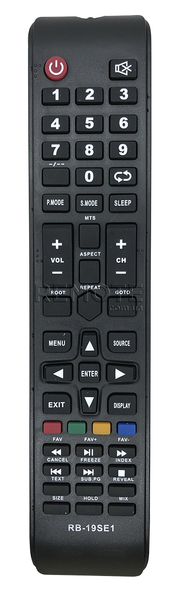 BRAVIS LED-3228 / RUBIN  RB-19SE1  [PLASMA, LCD] пульт ДК  для телевізора - магазин Remote - Фото 1